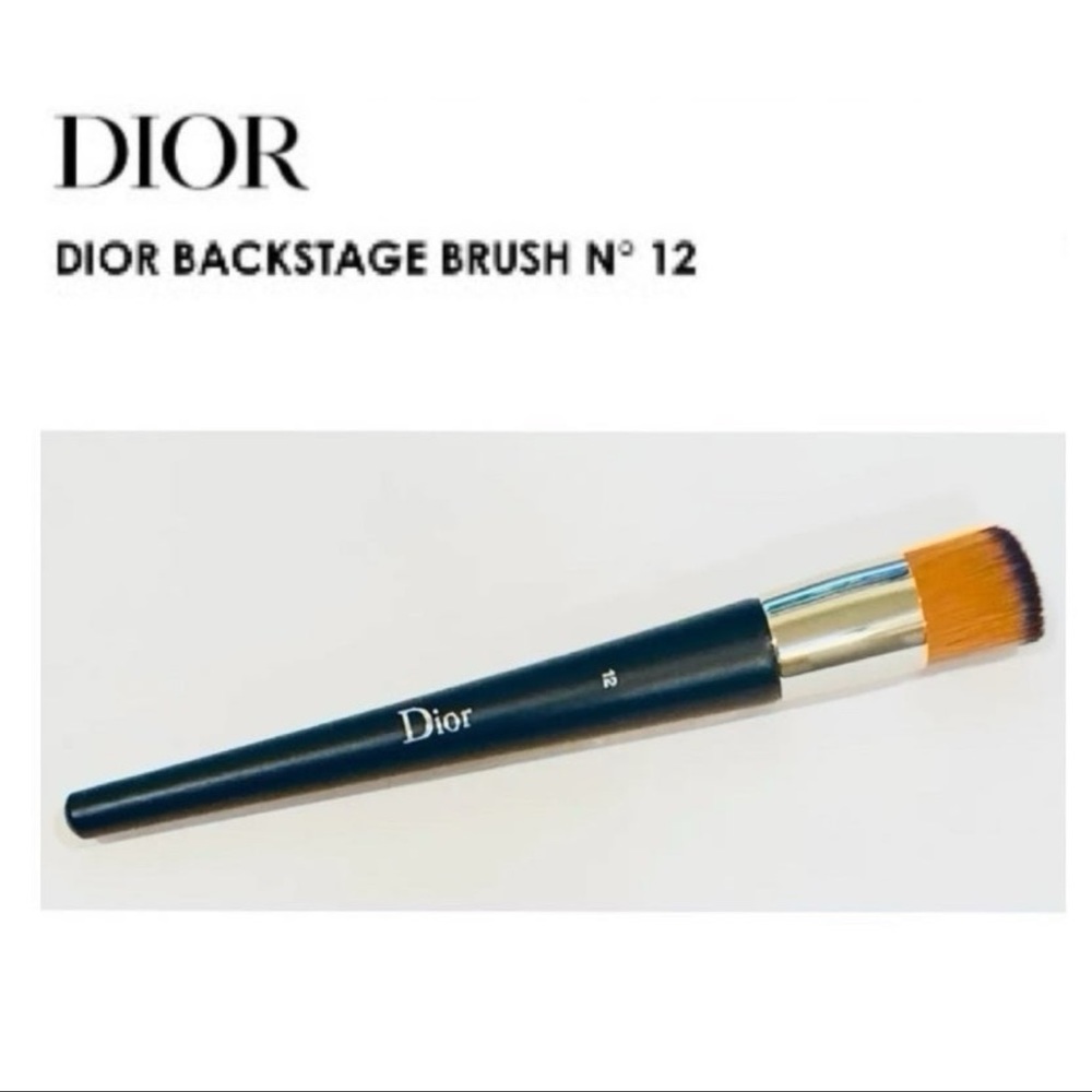 Dior No. 12 Backstage Foundation Brush for Full Coverage Finish | ~NEW~ … - Picture 4 of 7